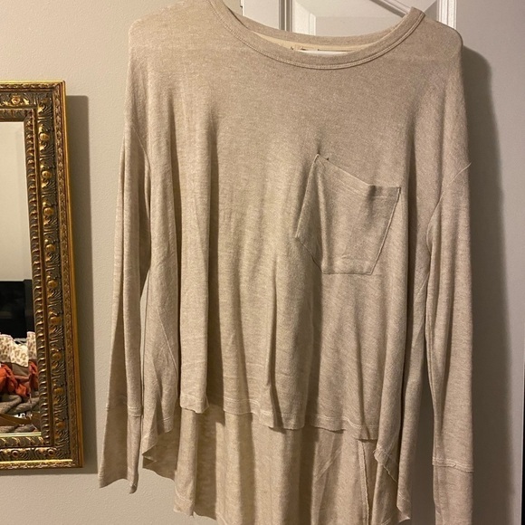 Beige tunic top - Picture 1 of 2